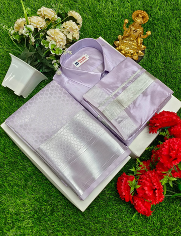 "Premium Couple Combo Set – Lavender Elegance”