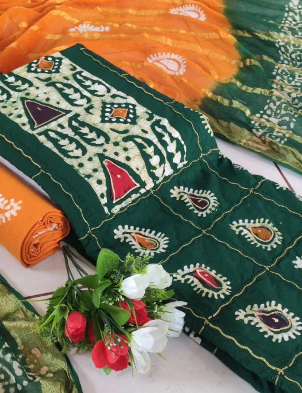 Traditional Jaipur Pure Cotton Chudi – Vibrant & Lightweight