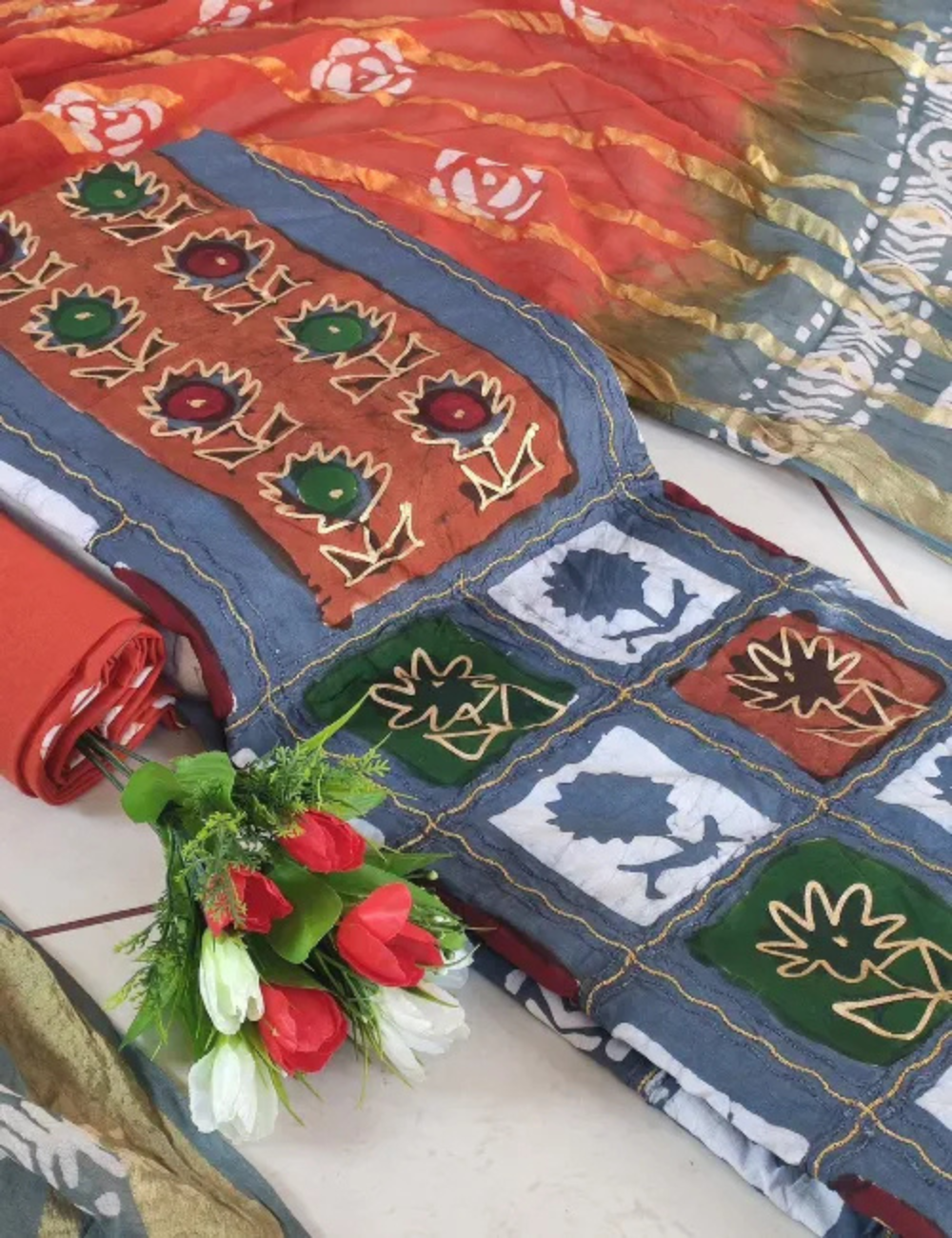 Traditional Jaipur Pure Cotton Chudi – Vibrant & Lightweight