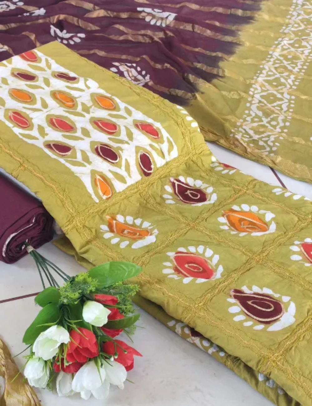 Traditional Jaipur Pure Cotton Chudi – Vibrant & Lightweight