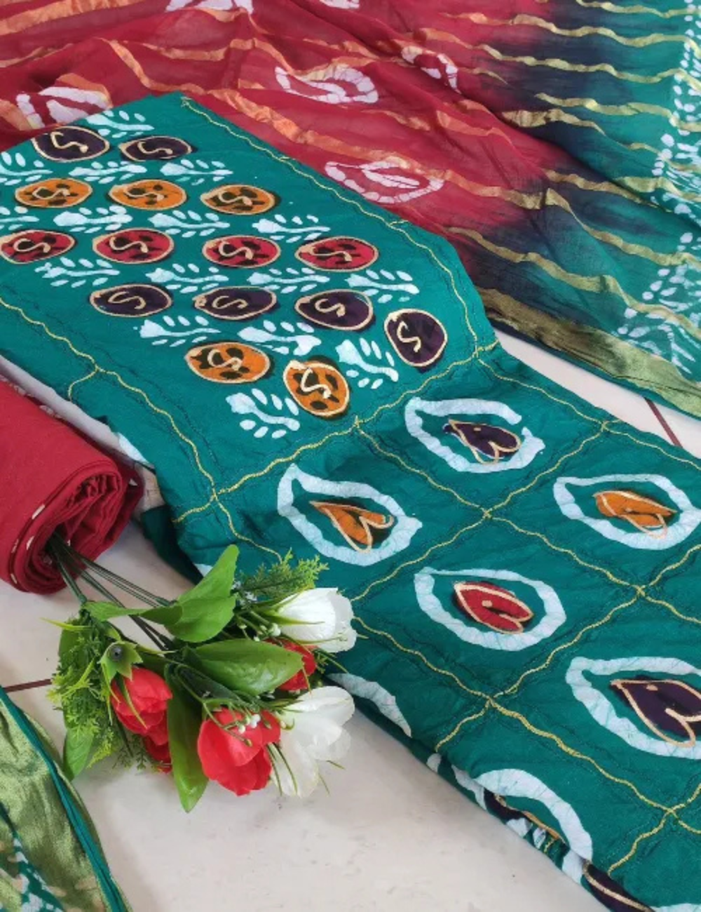Traditional Jaipur Pure Cotton Chudi – Vibrant & Lightweight