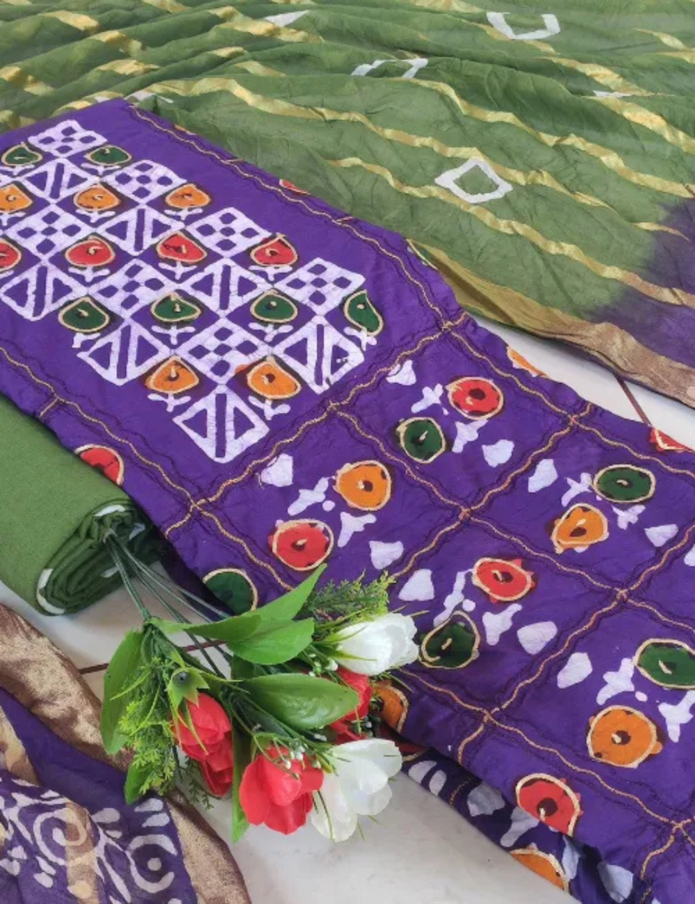 Traditional Jaipur Pure Cotton Chudi – Vibrant & Lightweight