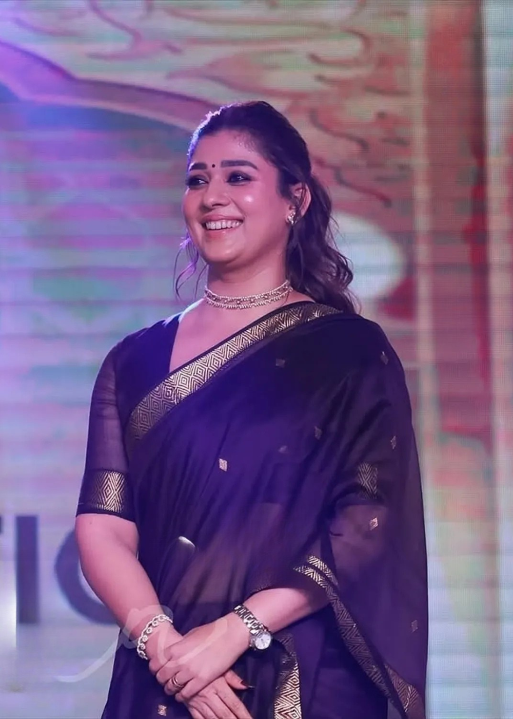 Starstruck Blue – Nayanthara Inspired Saree