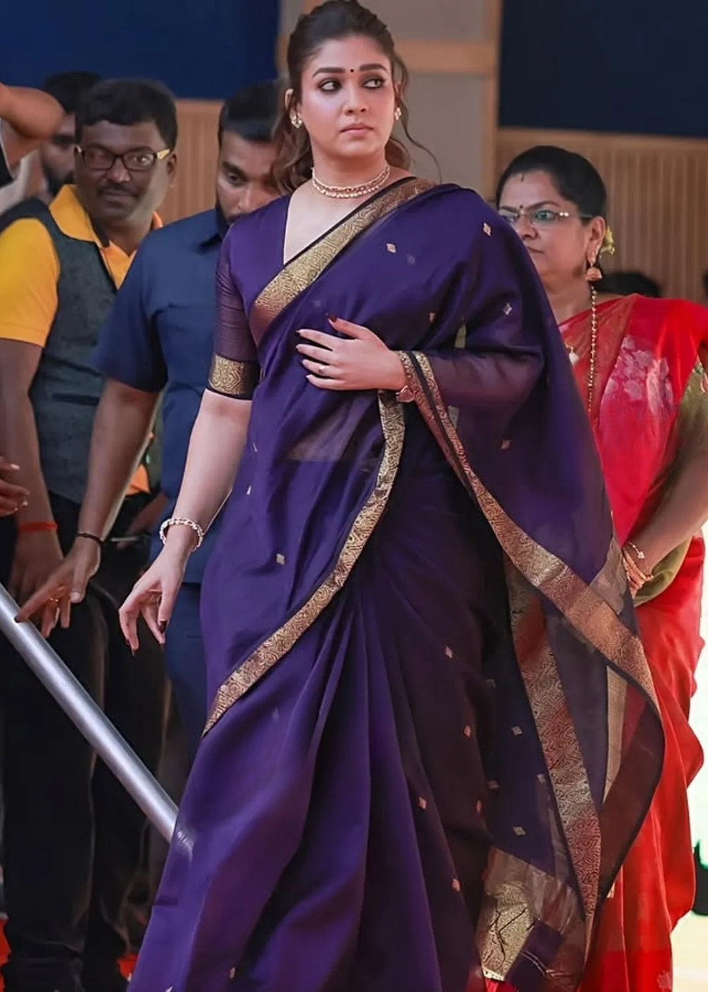 Starstruck Blue – Nayanthara Inspired Saree