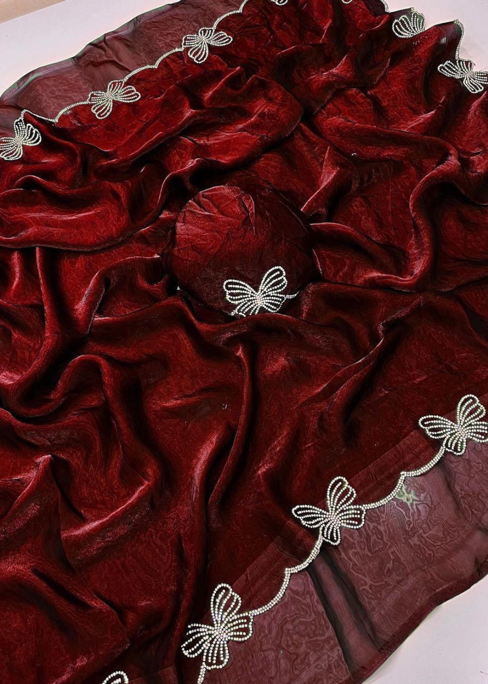 Butterfly Space Silk sarees