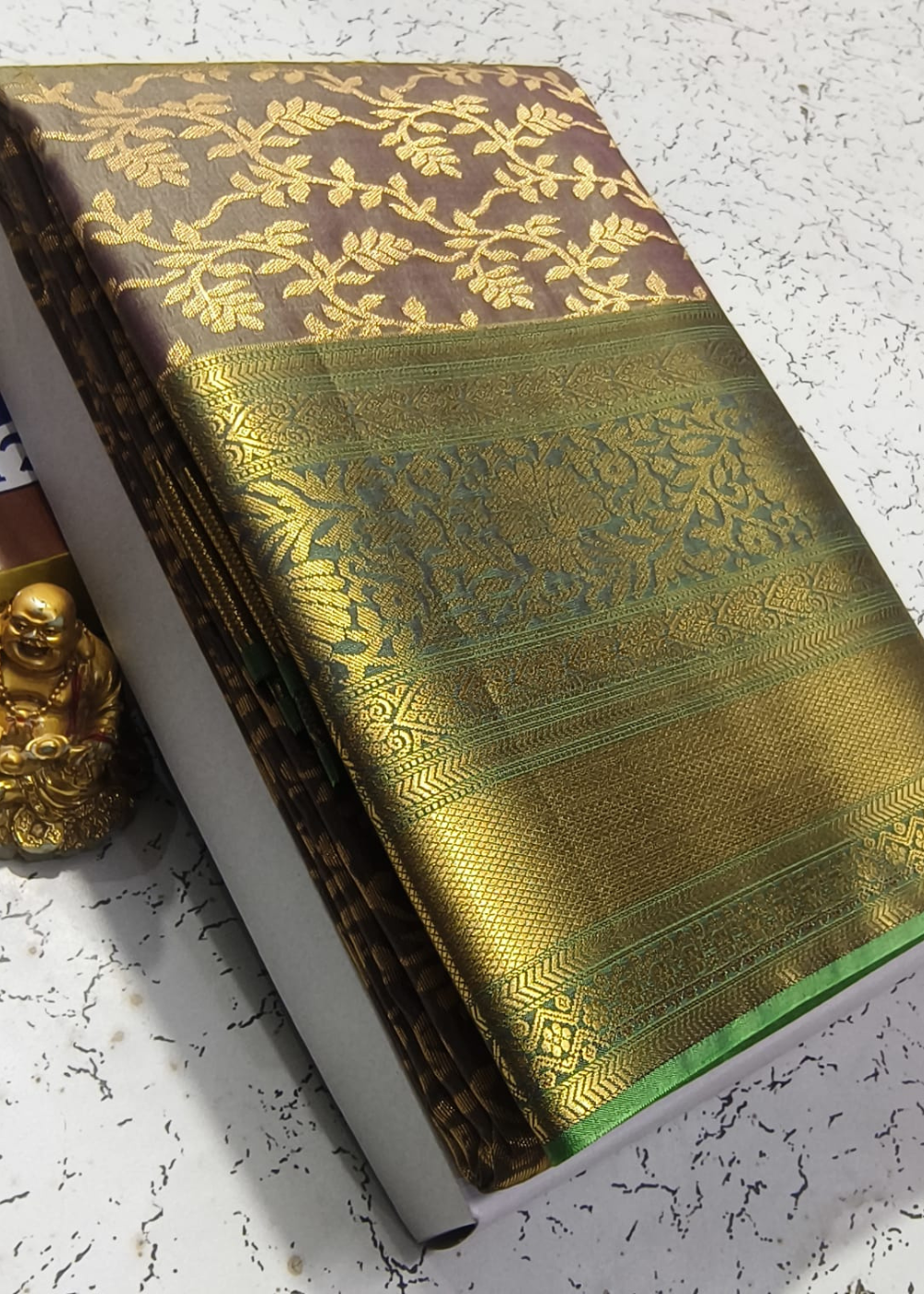 Mustard Green Bridal Sarees – Elegant Pure Silk Collection