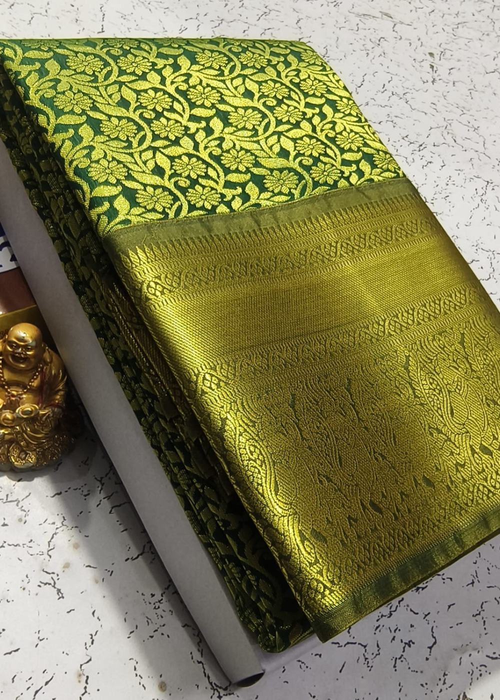 Olive Green Bridal Sarees - Luxurious Pure Silk for Every Celebration