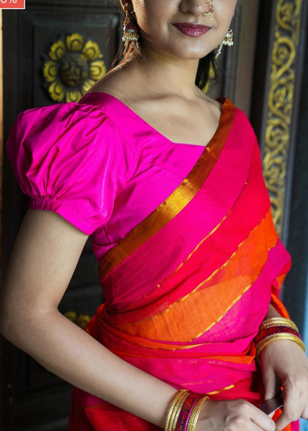 Soft Khadi Saree – Bold Colors, Beautiful You