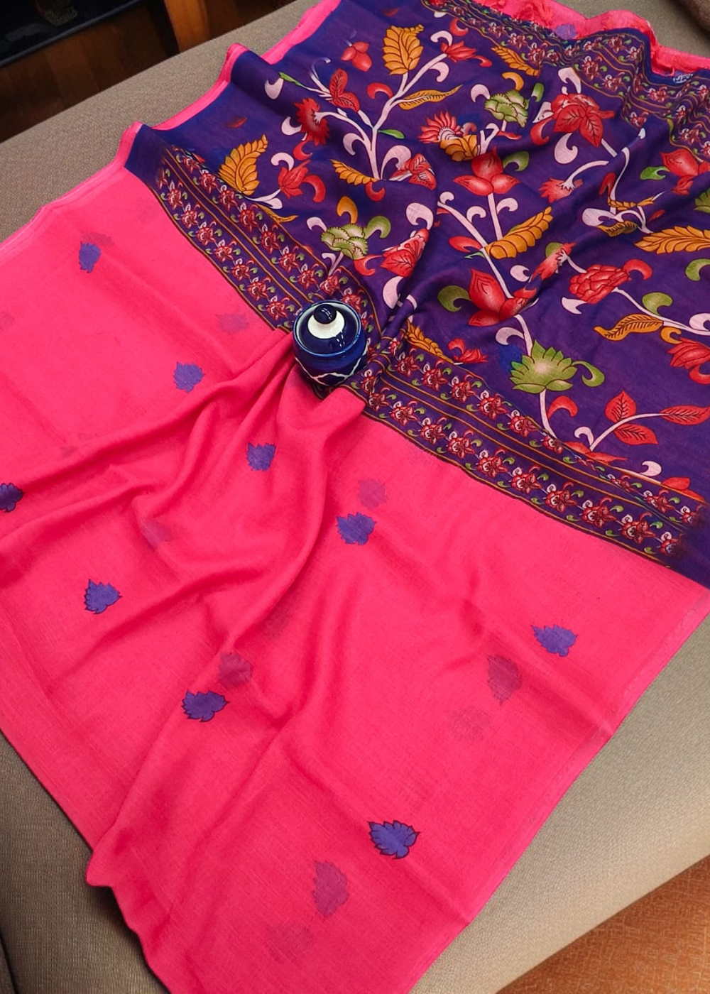 Pure Linen Cotton Sarees