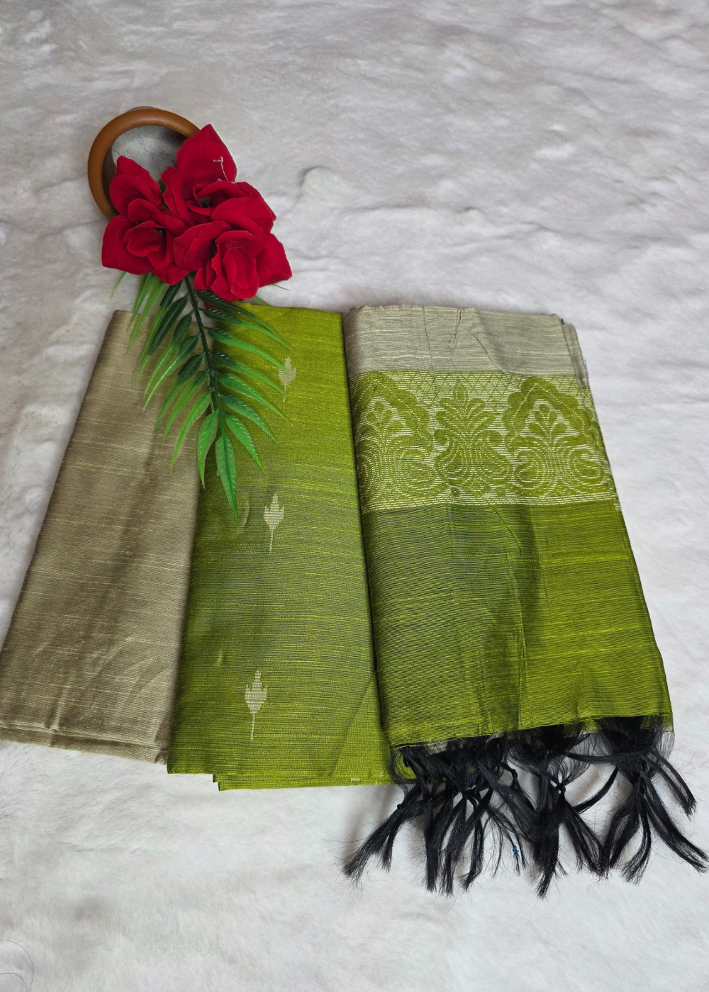 Premium Raw Silk Cotton Chudi Material