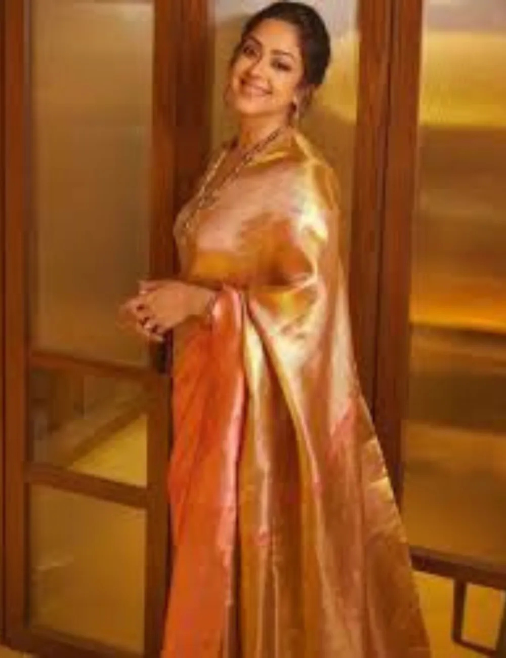 "Jyothika Mam Inspired Saree – Classic Grace Redefined "